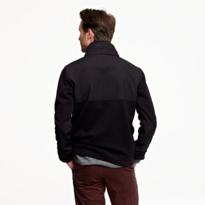 Fleece track jacket