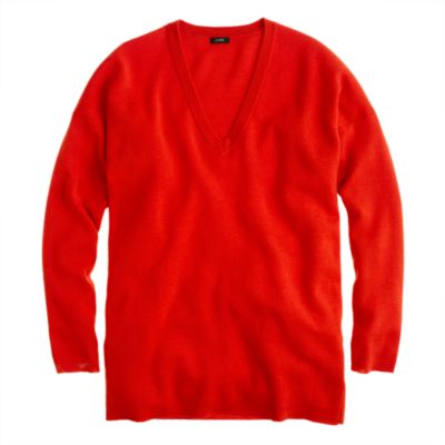 Oversize merino pocket sweater