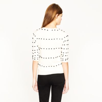 Tippi sweater in swiss dot