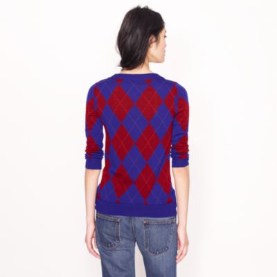 Tippi sweater in argyle