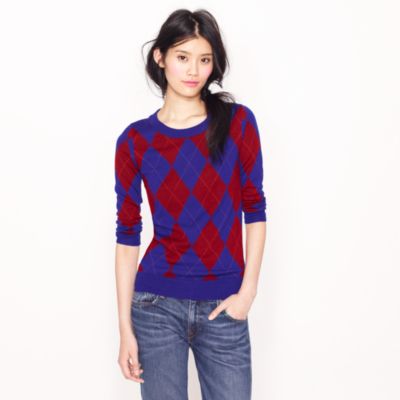 Tippi sweater in argyle