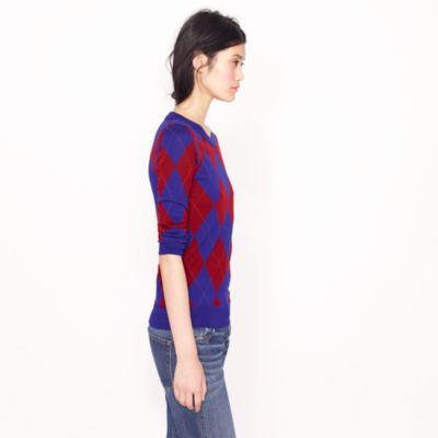 Tippi sweater in argyle