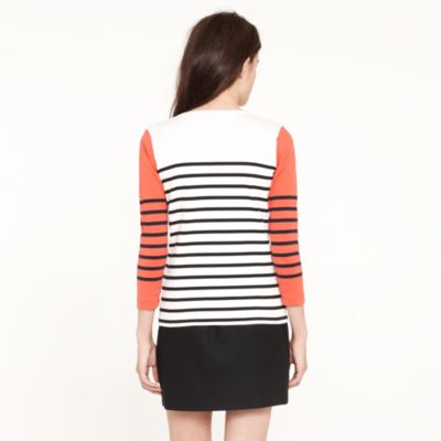 Colorblock stripe top