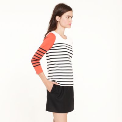 Colorblock stripe top