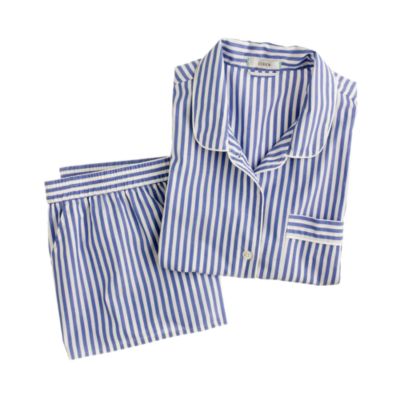Vintage short pajama set in stripe