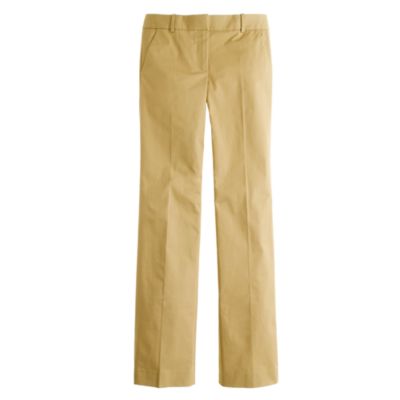 Caf&eacute; trouser in cotton