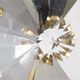 crystal factory brass-plated crystal necklace