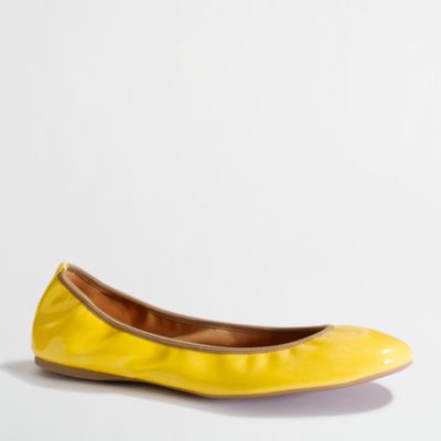 Factory Suzette patent ballet flats