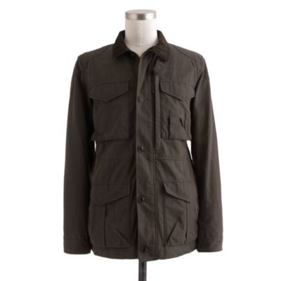 British Millerain&reg; waxed cotton field jacket