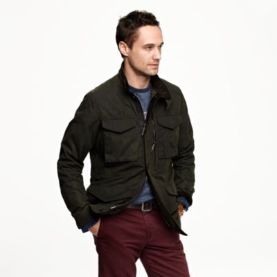 British Millerain&reg; waxed cotton field jacket