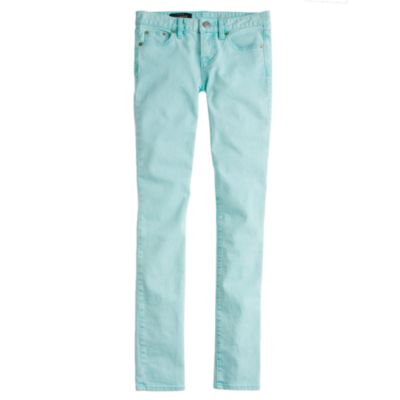 Toothpick jean in yarn-dyed denim