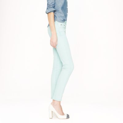 Toothpick jean in yarn-dyed denim