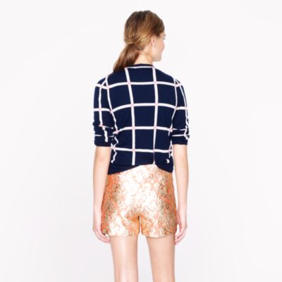 Collection gilded brocade short