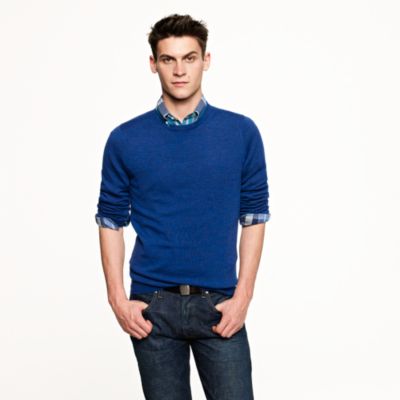 Slim merino crewneck sweater