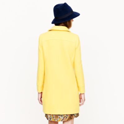 Stadium-cloth mod coat