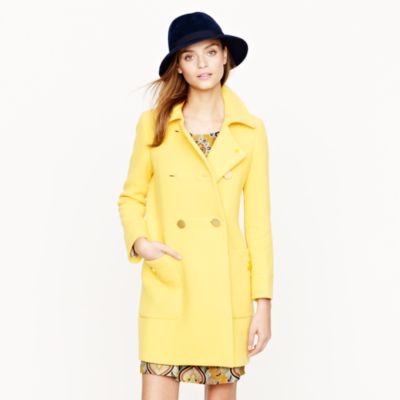 Stadium-cloth mod coat