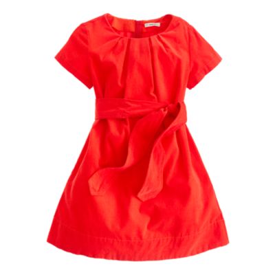 Girls' softest cord dress