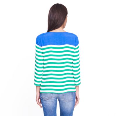 Top in colorblock stripe