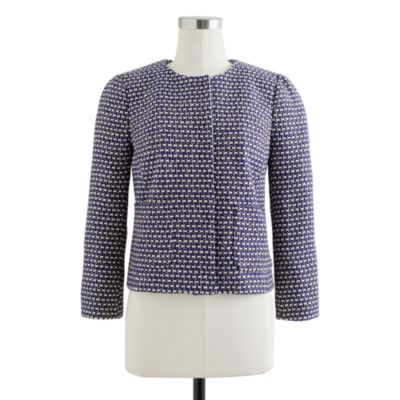 Navy tweed jacket