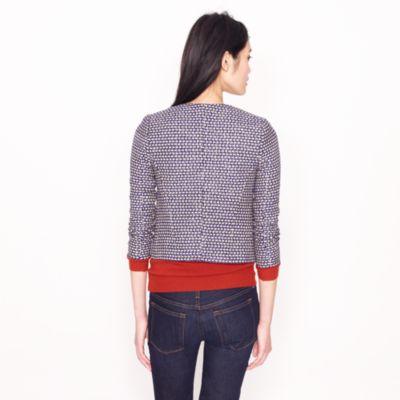 Navy tweed jacket