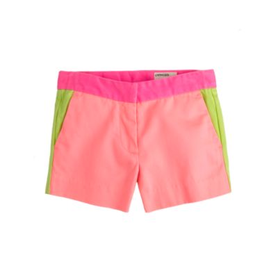 Girls' Frankie short in colorblock