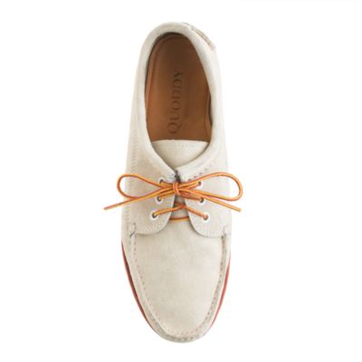 Quoddy&reg; for J.Crew suede bluchers with Vibram&reg; sole