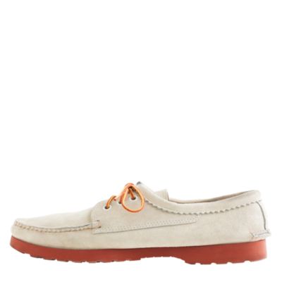 Quoddy&reg; for J.Crew suede bluchers with Vibram&reg; sole