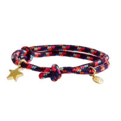 Girls' star charm friendship bracelet