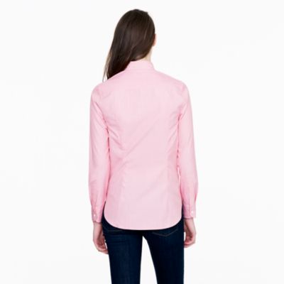 Tuxedo shirt in red Thomas Mason&reg; fabric