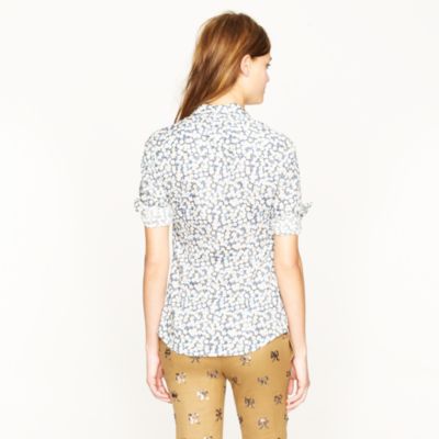 Liberty perfect shirt in Leo scarlet