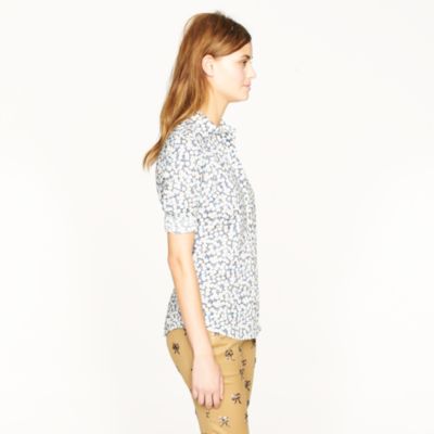 Liberty perfect shirt in Leo scarlet