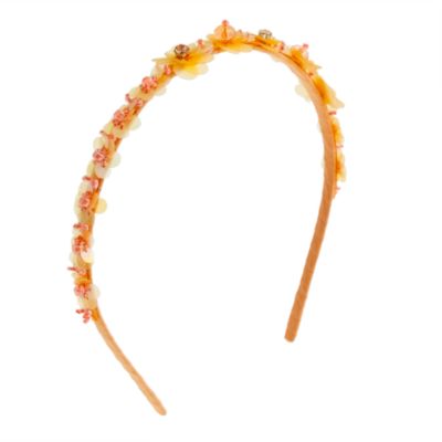 Girls' sequin blossoms headband