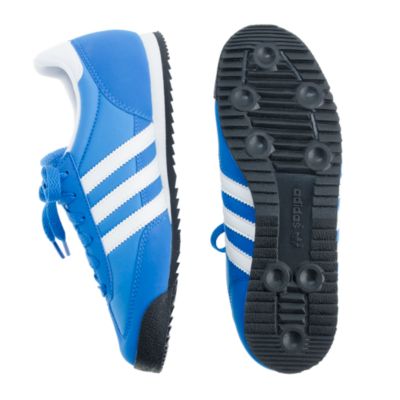 Kids' Adidas&reg; blue Dragon sneakers in larger sizes