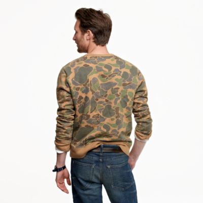 Wallace & Barnes camo sweatshirt