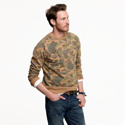 Wallace & Barnes camo sweatshirt