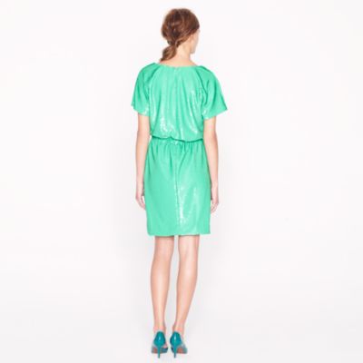 Collection emerald sequin dress