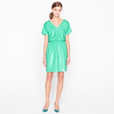 Collection emerald sequin dress