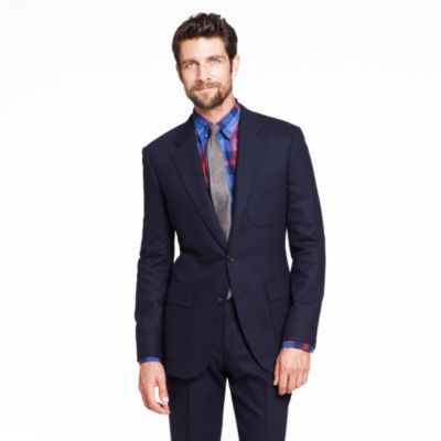 Ludlow Fielding three-button suit jacket in English wool