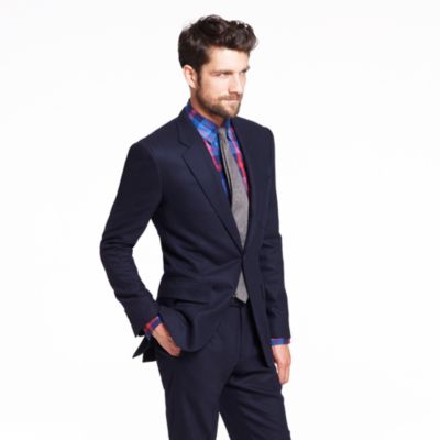 Ludlow Fielding three-button suit jacket in English wool