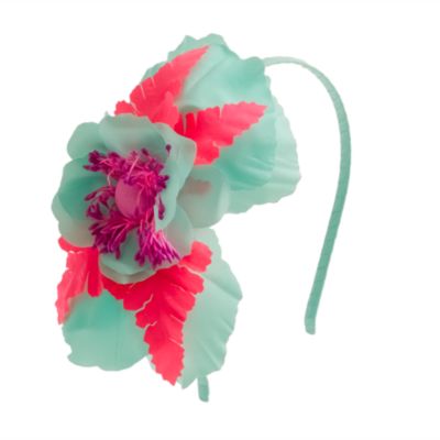 Girls' lotus blossom headband
