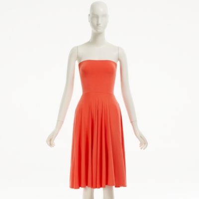 Factory strapless knit dress