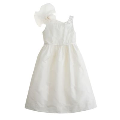 Girls' silk taffeta Emery dress