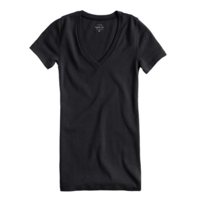 Perfect-fit V-neck tee
