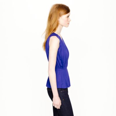 Accordion pleat top
