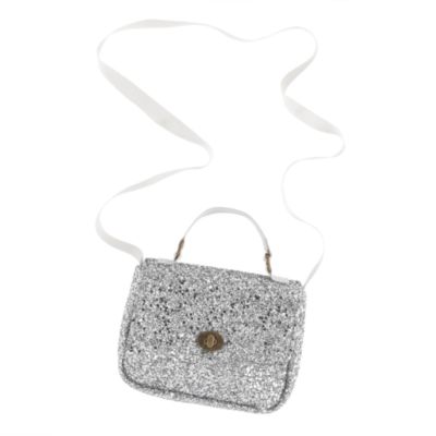 Girls' mini Edie glitter bag
