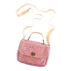 Girls' mini Edie glitter bag