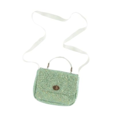 Girls' mini Edie glitter bag