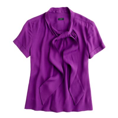 Tie-neck top