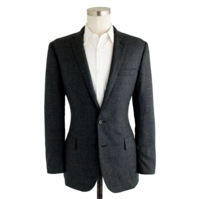 Ludlow suit jacket in nailhead Italian wool