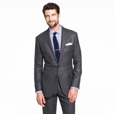 Ludlow suit jacket in nailhead Italian wool